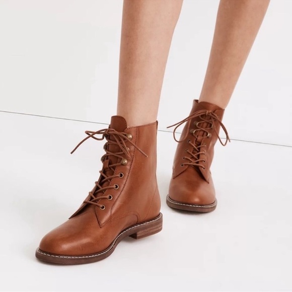 Madewell The Kellie Lace Up Boots - Picture 2 of 8